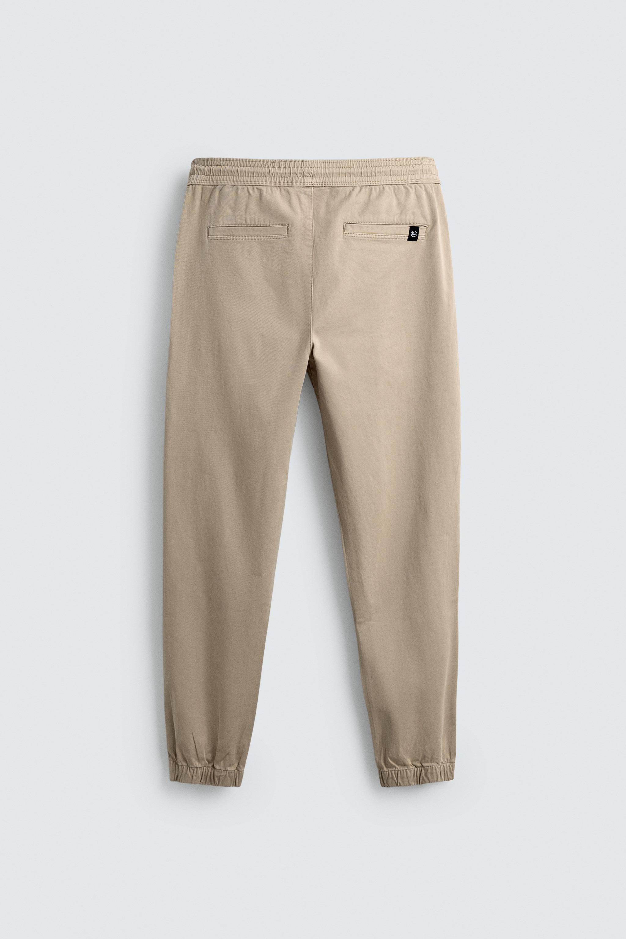 SLIM FIT JOGGER WAIST PANTS